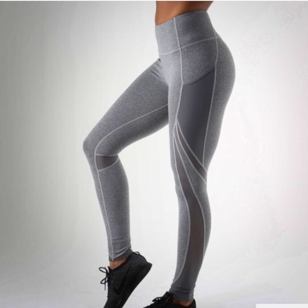 Gymshark Sleek Sculpture Leggings - Charcoal Gray